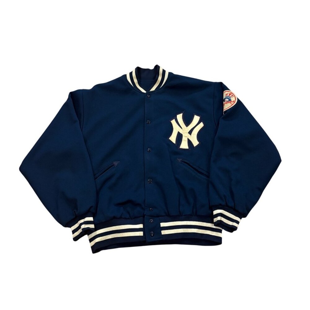 True Vintage 1970's Felco New York Yankees MLB Dugout Bomber Jacket Men's Large